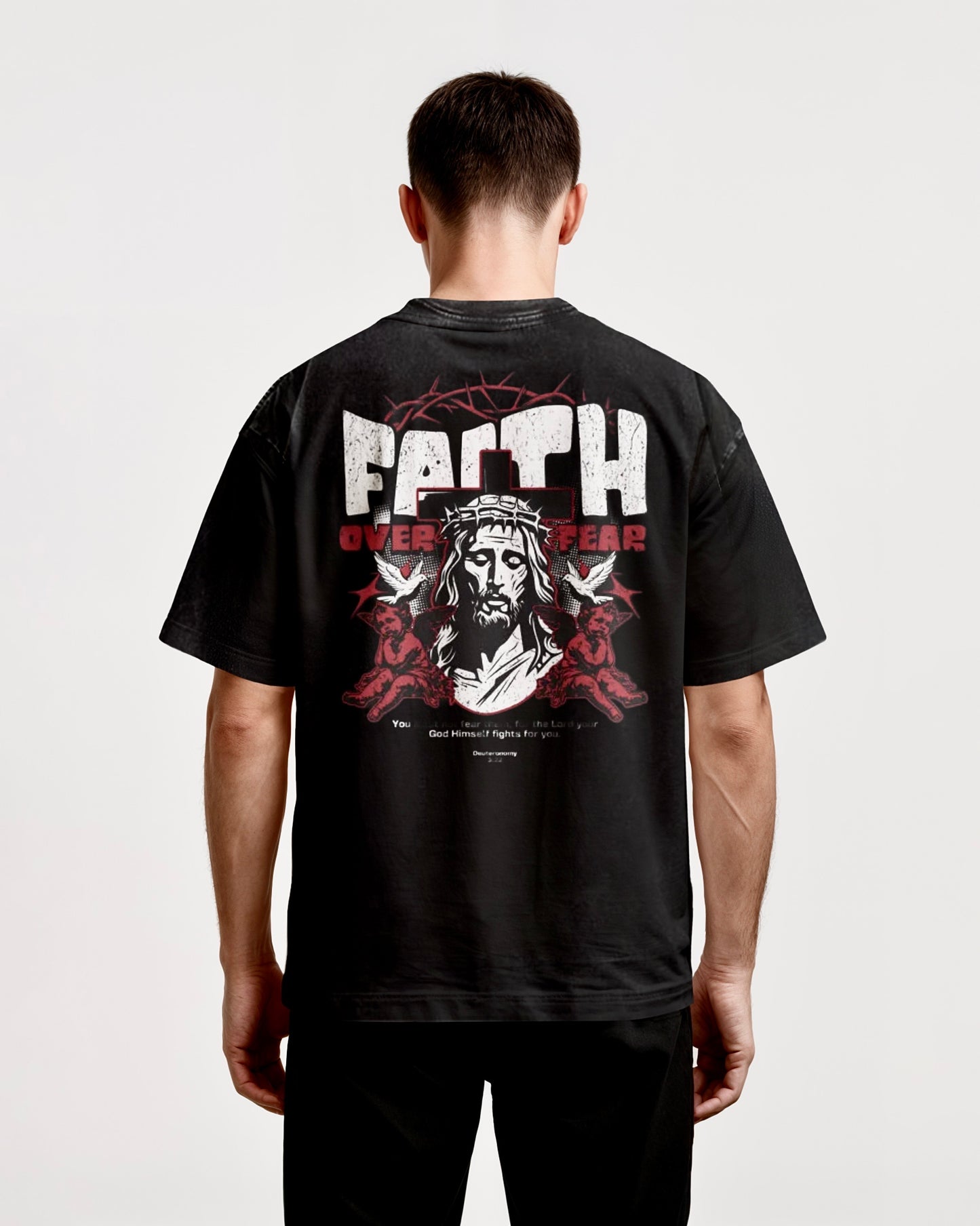 Vintage Washed Christian T Shirt