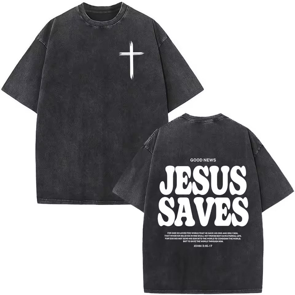 Vintage Washed Christian T Shirt