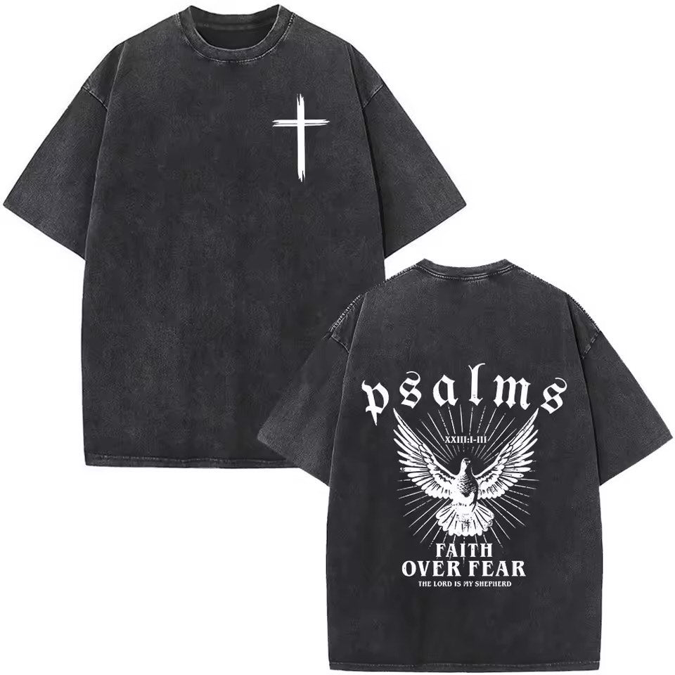 Vintage Washed Christian T Shirt