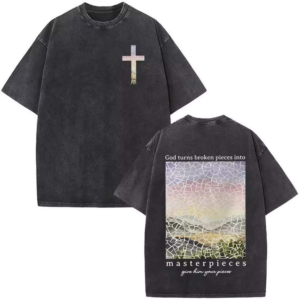 Vintage Washed Christian T Shirt