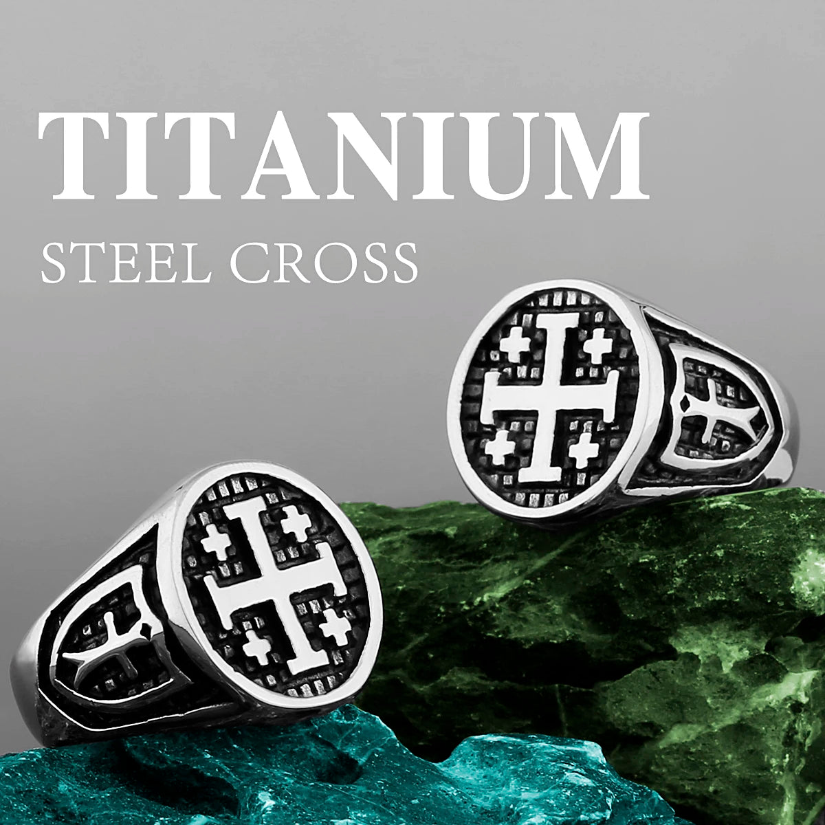 Jerusalem Cross Ring