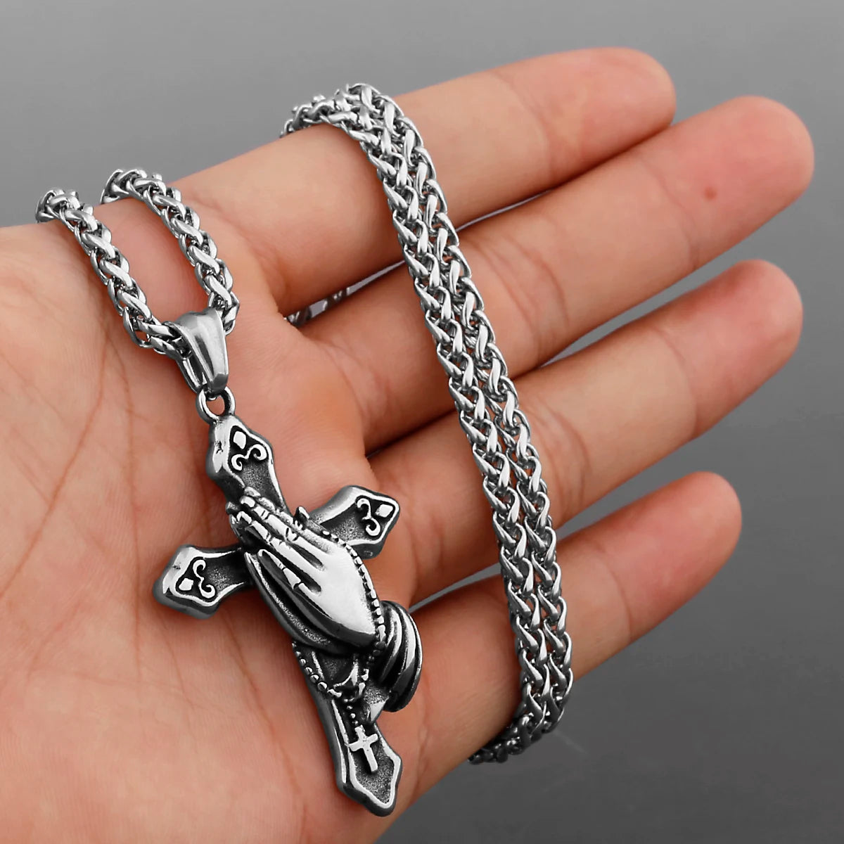 Prayer Cross Necklace