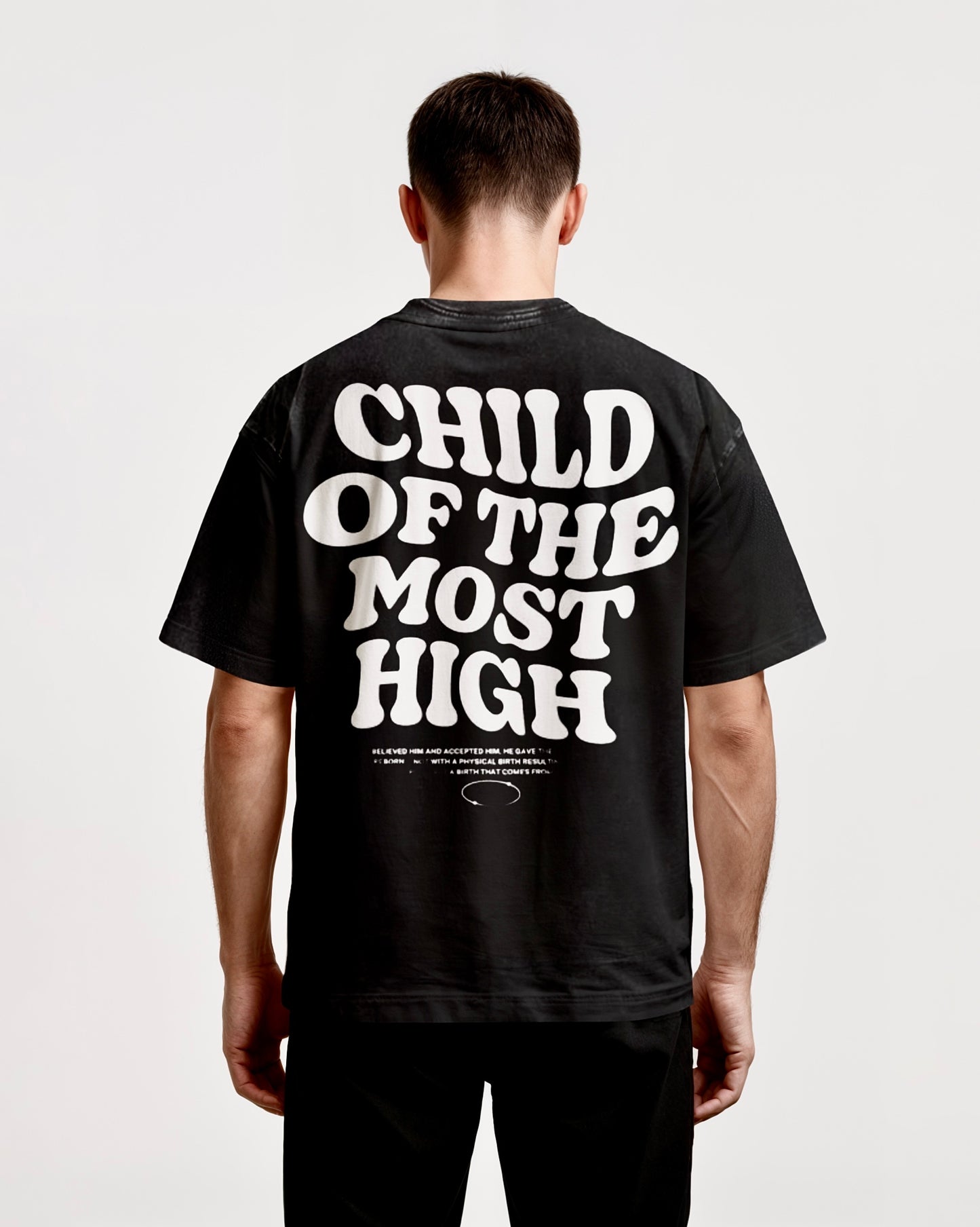 Vintage Washed 'Child Of The Most High' T Shirt