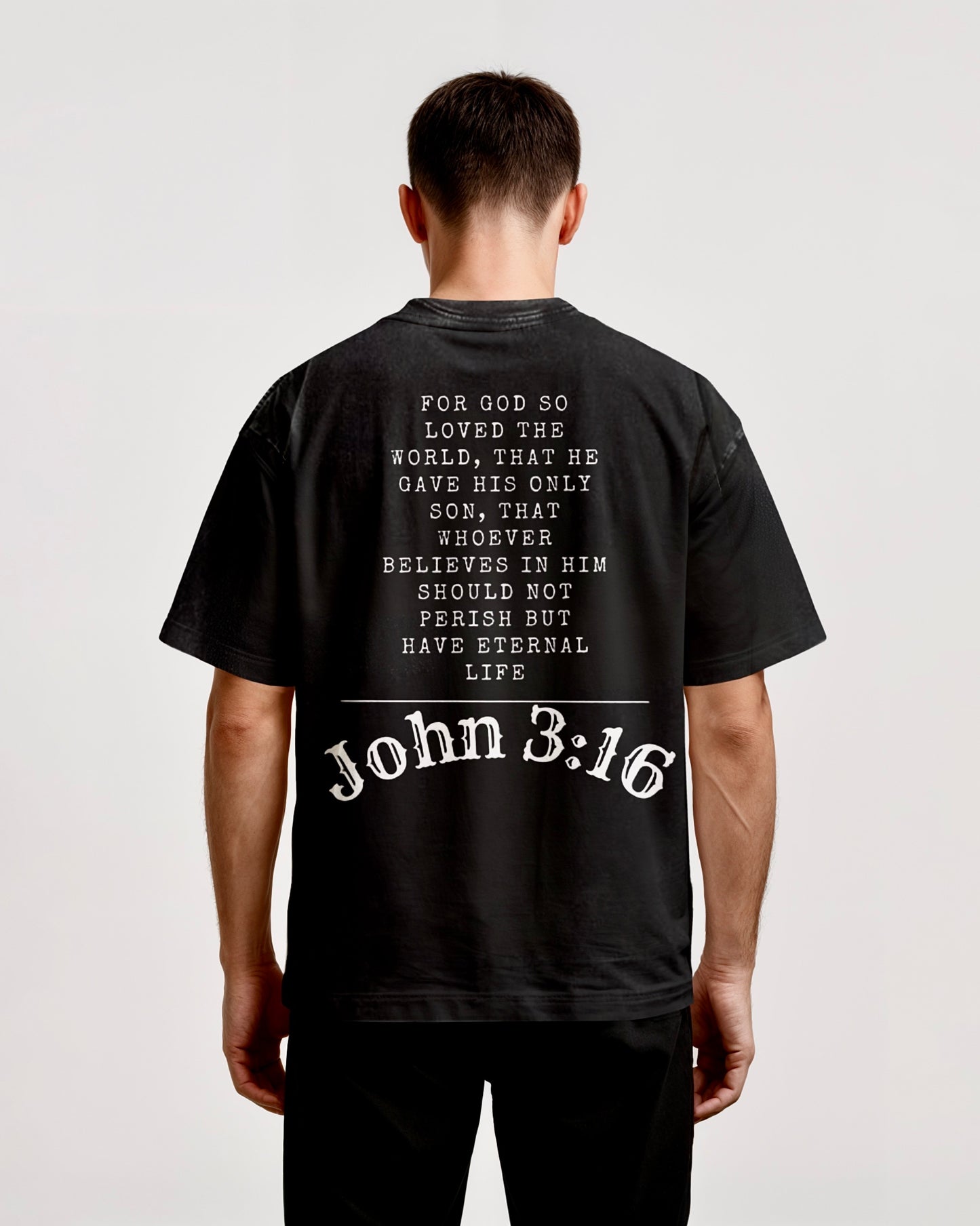 Vintage Washed John 3:16 T-shirt
