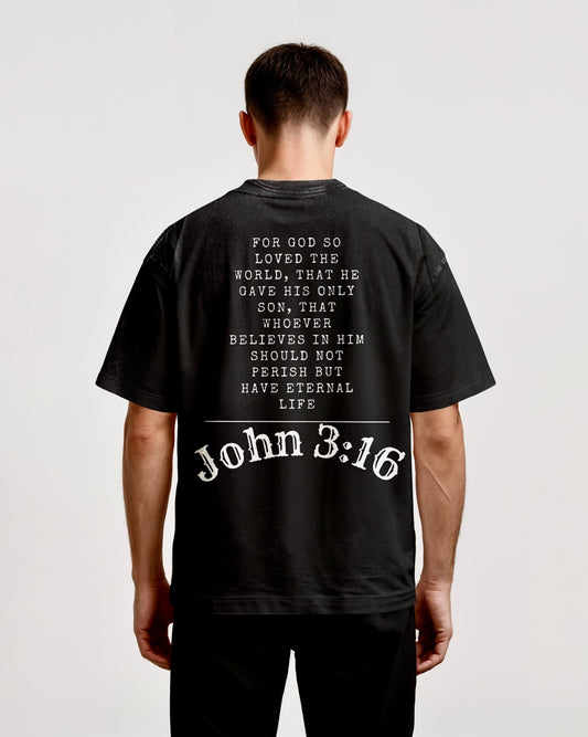Vintage Washed John 3:16 T-shirt