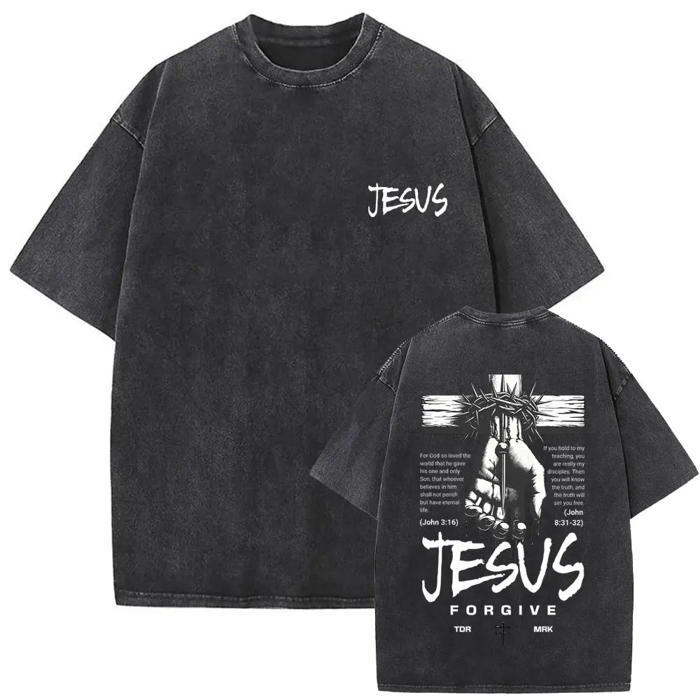 Vintage Washed Christian T Shirt
