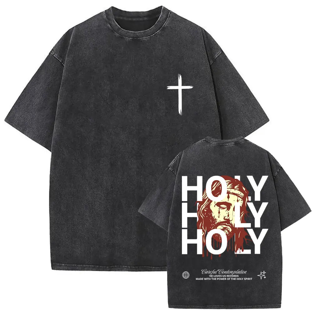 Vintage Washed Christian T Shirt