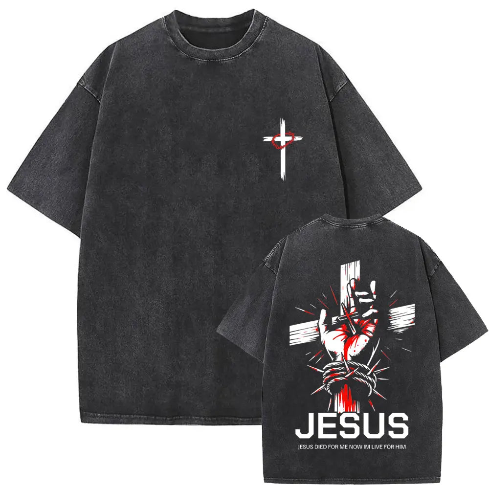 Vintage Washed Christian T Shirt